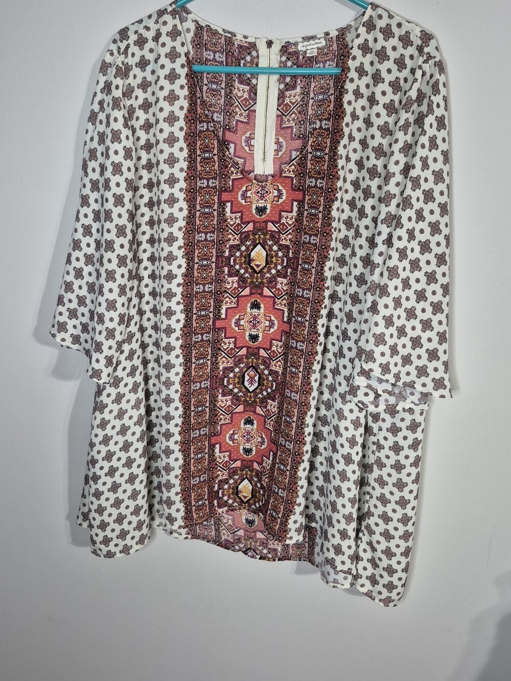 Boho Style Top Size 3X